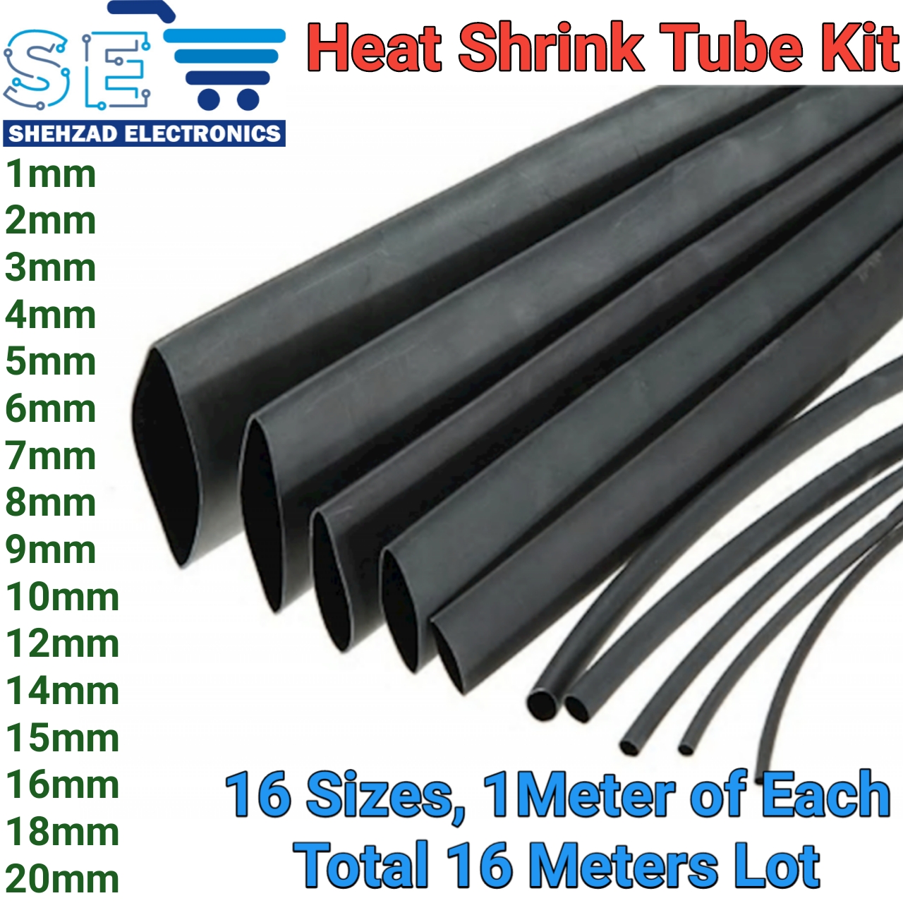 Heat Shrink Tube Dia 3.5mm 4mm 4.5mm 5mm 5.5mm 6mm 7mm 2:1 Ratio Insulated Cable Sleeve Wire Wrap Electric Cable Repair I.738573926 - View #5