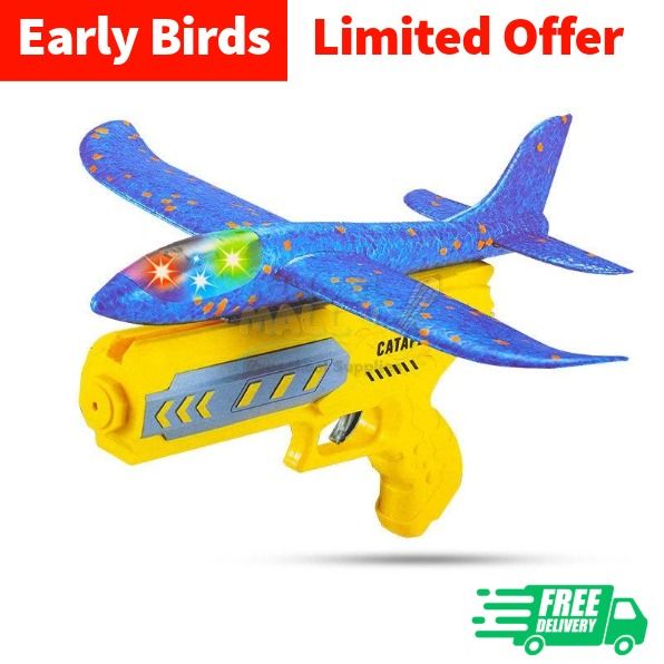 China Jet Plane Toy For Kids,Hand Plane Airplane Launcher With Gun For Boys And Girls