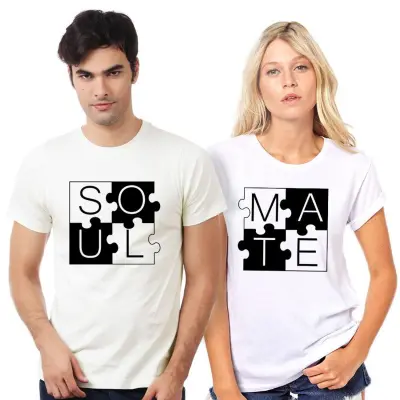 soulmate couple t shirt