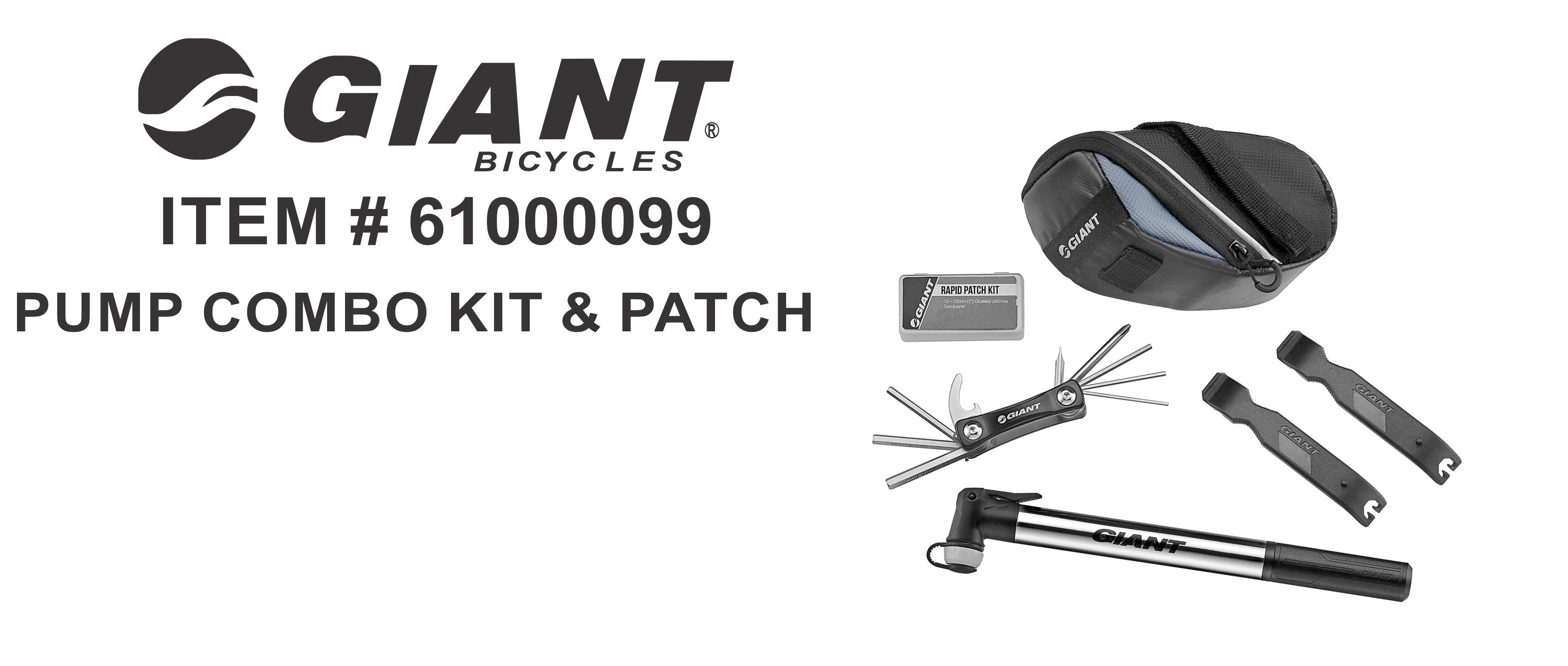 Giant Pump Combo Kit \u0026 Patch 