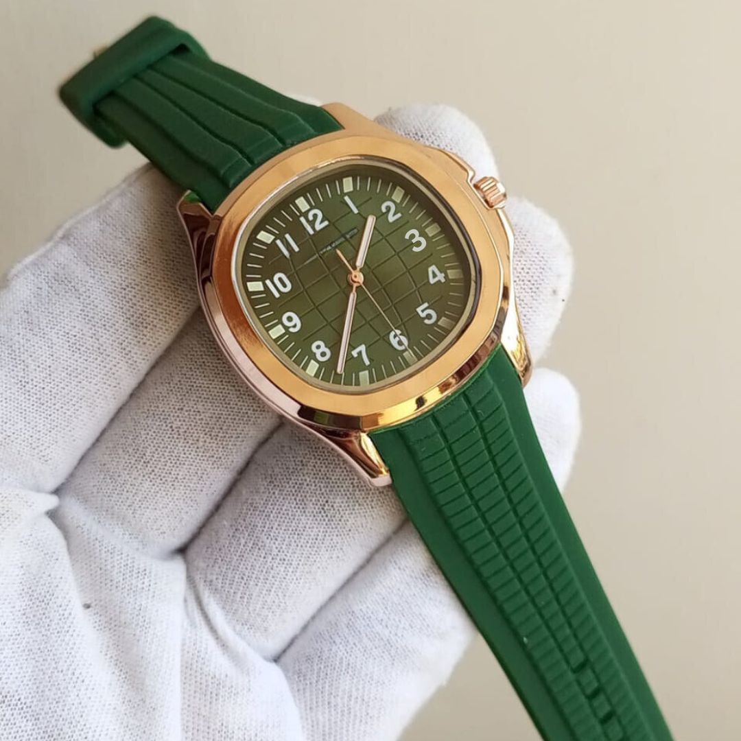 Bin-b Trending Unisex Sports Watch for Men and Boys Durable Rubber Strap Quartz Watch Durable Square Design Multiple Colors