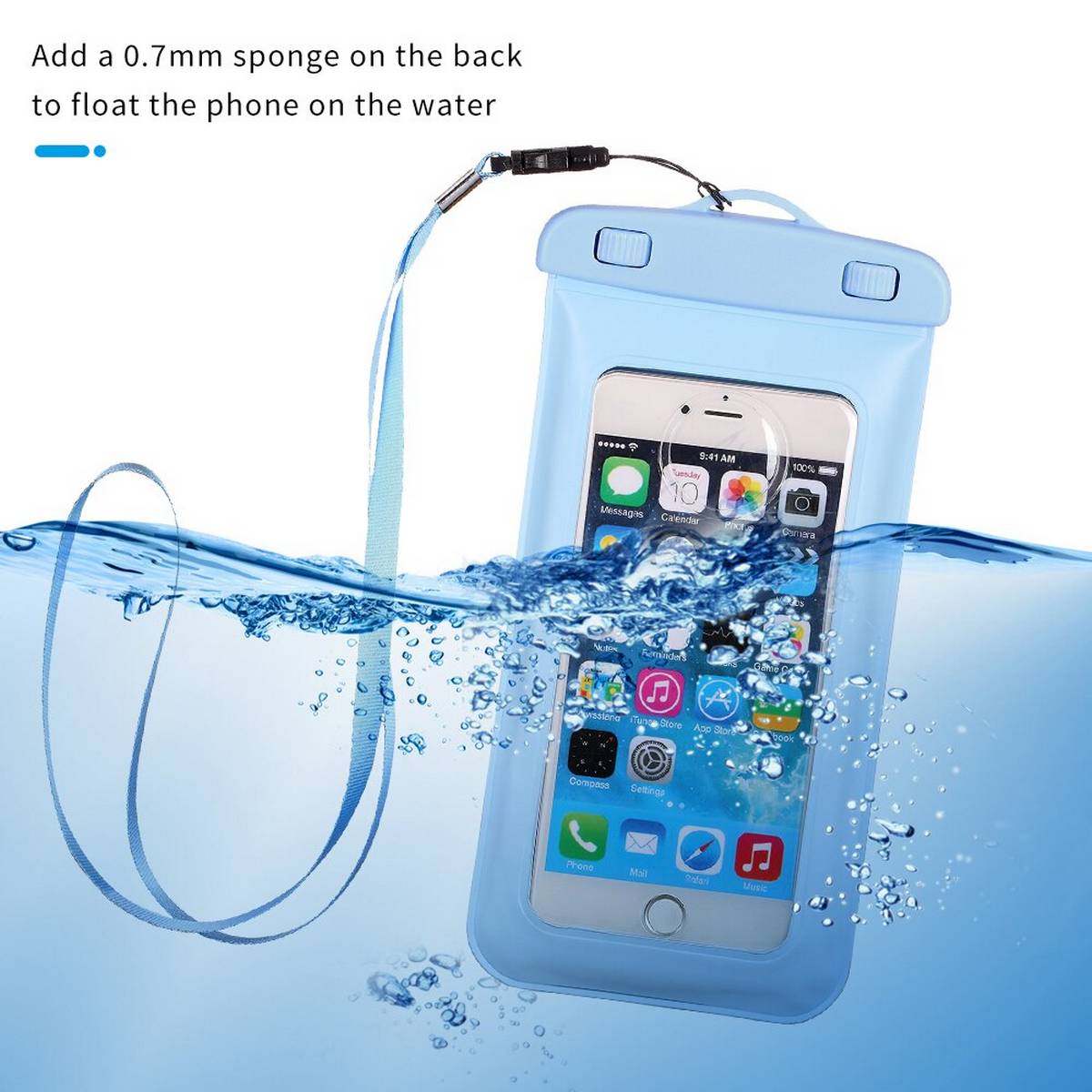 Water proof Case for Phone Underwater Snow Rain forest Transparent Dry Bag Swimming Pouch Big Mobile Phone Covers
