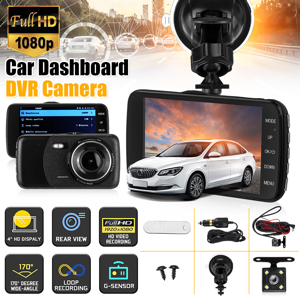 Full hd car dvr 1080p instruction manual