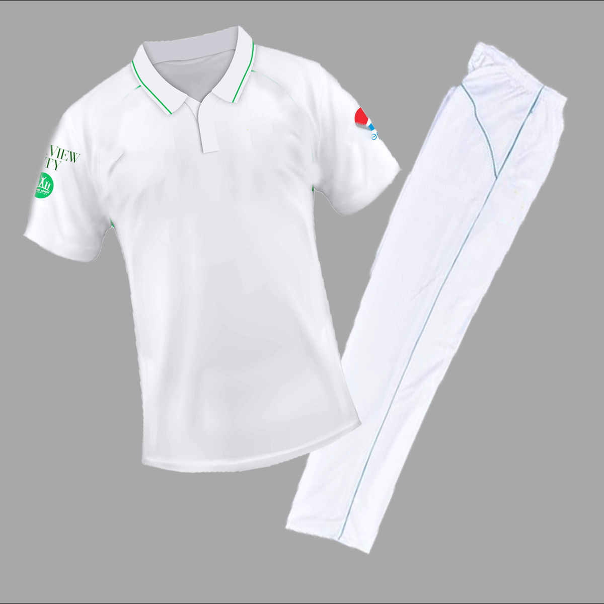 Pakistan Team Test Cricket Kit Shirt + Trouser Kids Size
