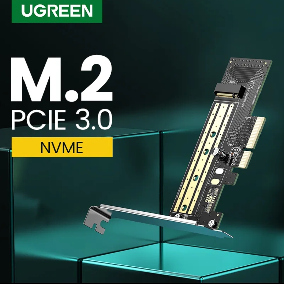 Ugreen PCIE to M2 NVMe Adapter PCI Express X16/8/4 Adapter SSD