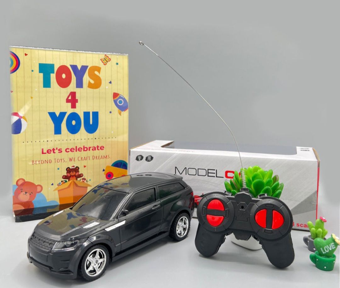 Rechargeable / Cell Operated High-Speed RC Car for Kids – Fast Remote Control Racing Car with LED Lights  USB Chargeable Toy Vehicle for Boys & Girls  Durable, Indoor & Outdoor Fun – Ideal Gift for Children