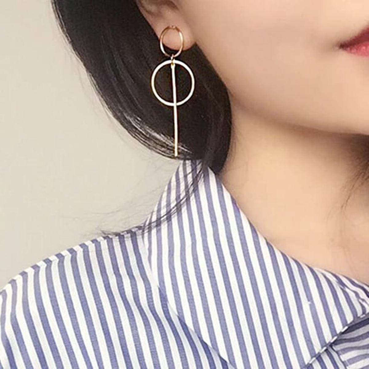 Korean Style Acrylic Drop Earrings - Stylish earrings for girls 2021- Beautiful Earings for Girls 2021 - Trendy Earings 2021 - Long Imported Fashion Jewellery