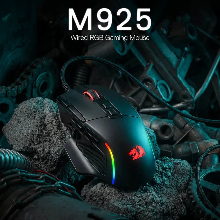 Redragon M925 VIPER Wired RGB Gaming Mouse 24000Dpi with 10 Programmable Buttons with Extra Rapid Fire Button 16 92f2d47b99206d2c5d30b8392985f484