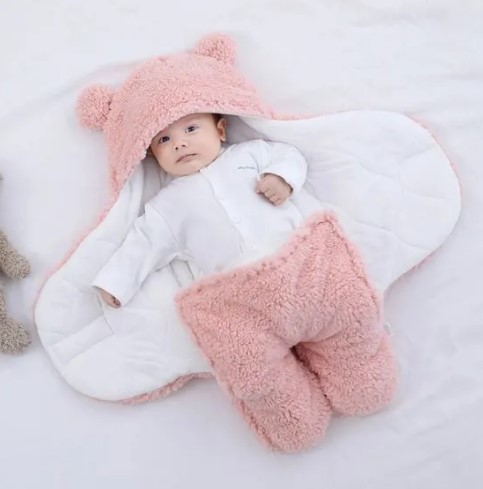 Luxury Baby Swaddle - Lightweight, Breathable And Safe | Soft Newborn Baby Wrap Blankets Sleeping Bag Envelope baby 0 to 6 Months 13 x 28 inches
