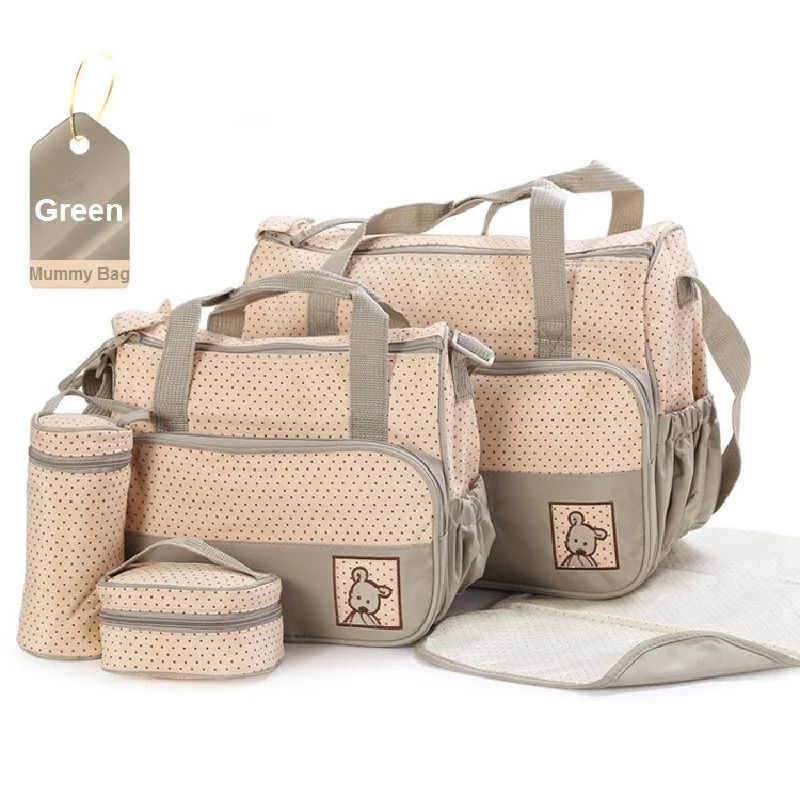 Baby Diaper Bag 5pcs Blue