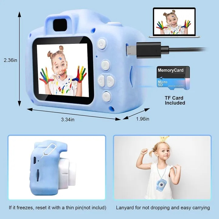 Kids Mini HD Camera Toy – Digital Photography & Video Recorder for Children Fun Learning & Creative Play