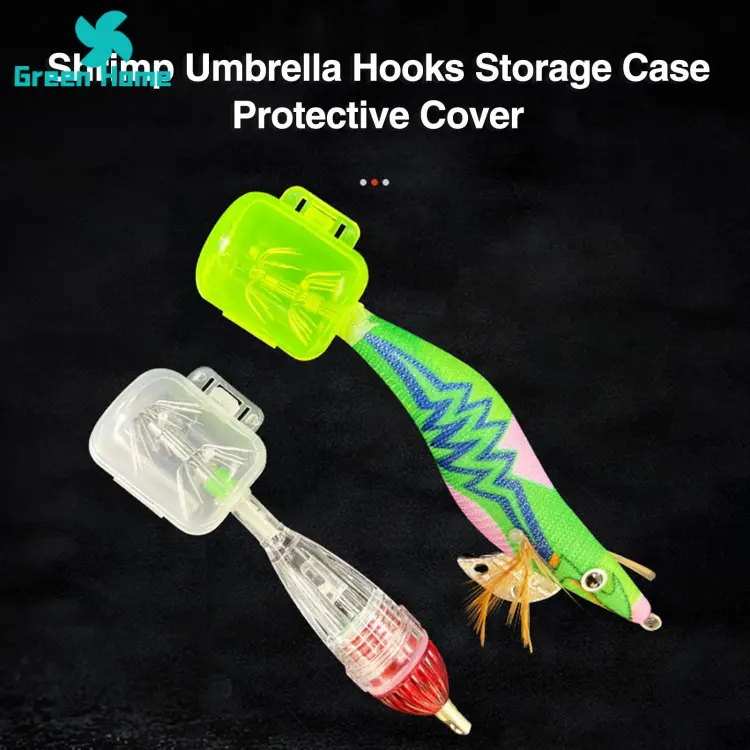 Squid Jig Protective Cover 10pcs Shrimp Umbrella Hooks Protective