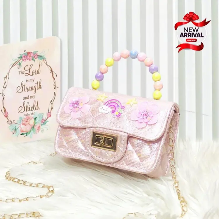 Suerico Cute Girls Purse Handbag Mini Cartoon Casual Messenger Shoulder Crossbody Bags (Pink)