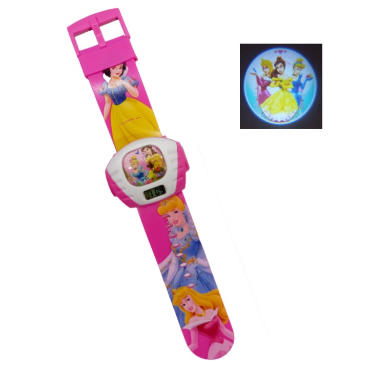 Digital Projector Wrist Watch For Girls Colors and Design May Vary