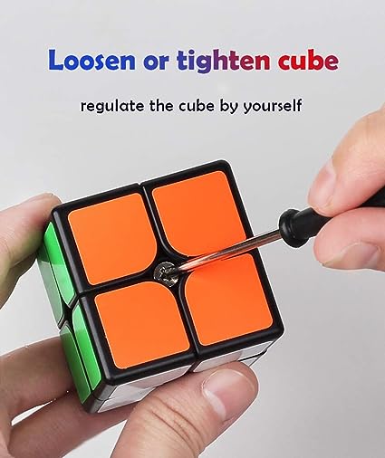 Magnetic Speed Cube 2x2x2 and 3x3x3 Smooth Magic Cube Stikerless Puzzle