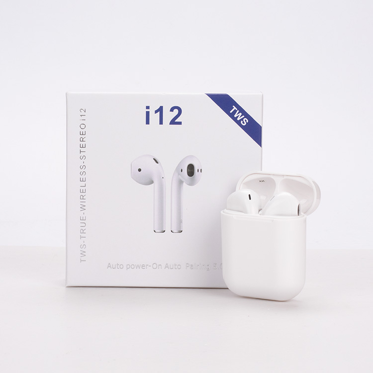 i14 Bluetooth Earphones With Free Silicon cover and Ring Earpods Earbuds  Airbuds I12 earpods Bluetooth Earpods