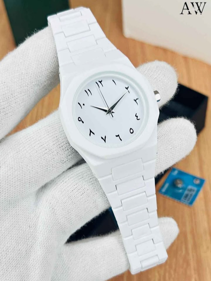 Perimium White aura watch Aura Stylish Wrist Watch for Men & Women – digital Smart Watch Elegant Analog Watch with Premium Design, Casual & Formal Use, Smart Watch price in Pakistan