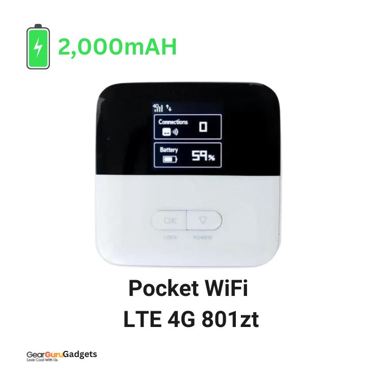 Pocket WiFi 801ZT Router Unlock Device All sim Support 4G LTE