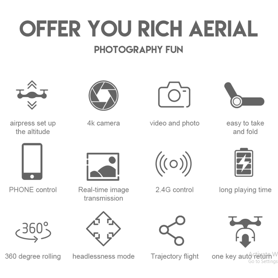 E88 Pro Drone with Double Camera 4k HD Wide Angle Drone Real Time Transmission Beginner E88pro Drones