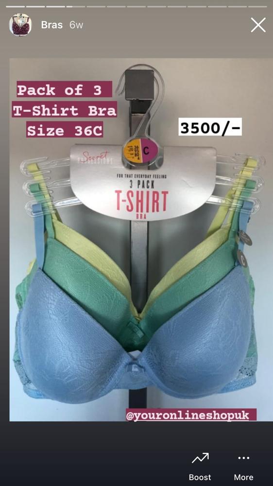 This bra earns 100 points for doing a good job in packing the heroes Sizes  34J,34JJ ,36J ,36JJ Price 18,000 Whatsapp 07084221806 :DM…