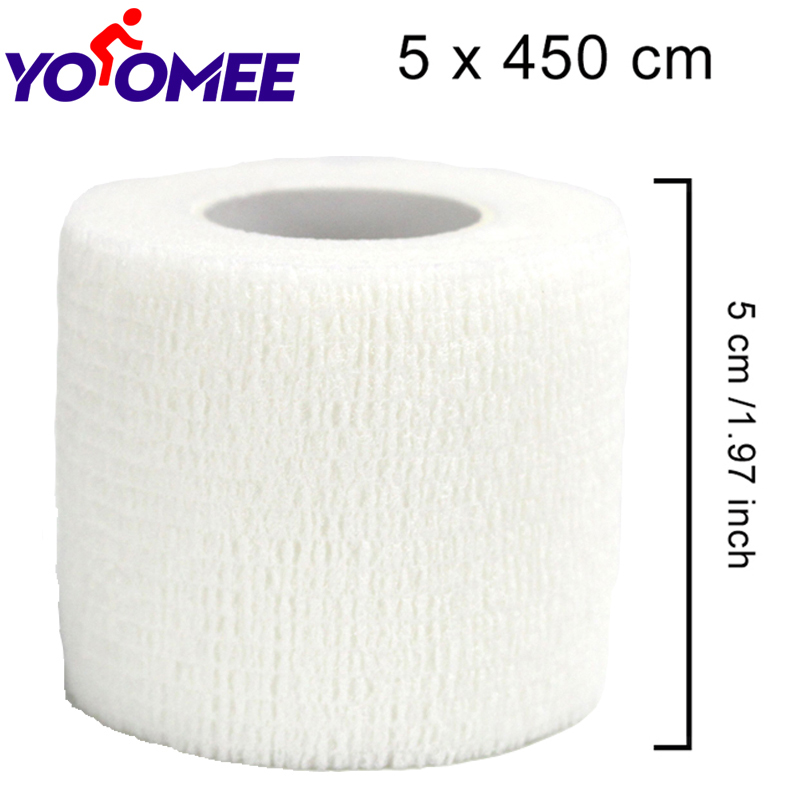 1Pcs Self Adhesive Elastic Bandage Nonwoven Fabric Tape Protective