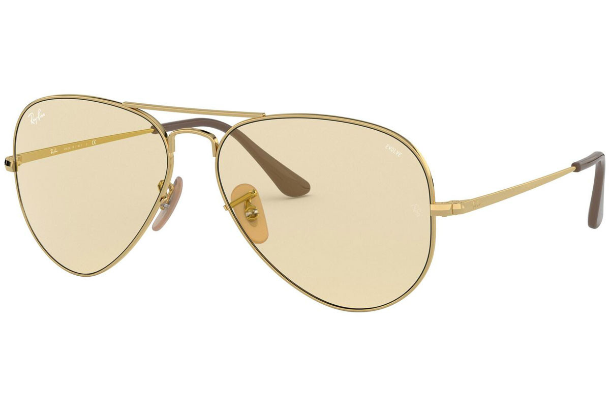 Gold framed ray ban aviators sale