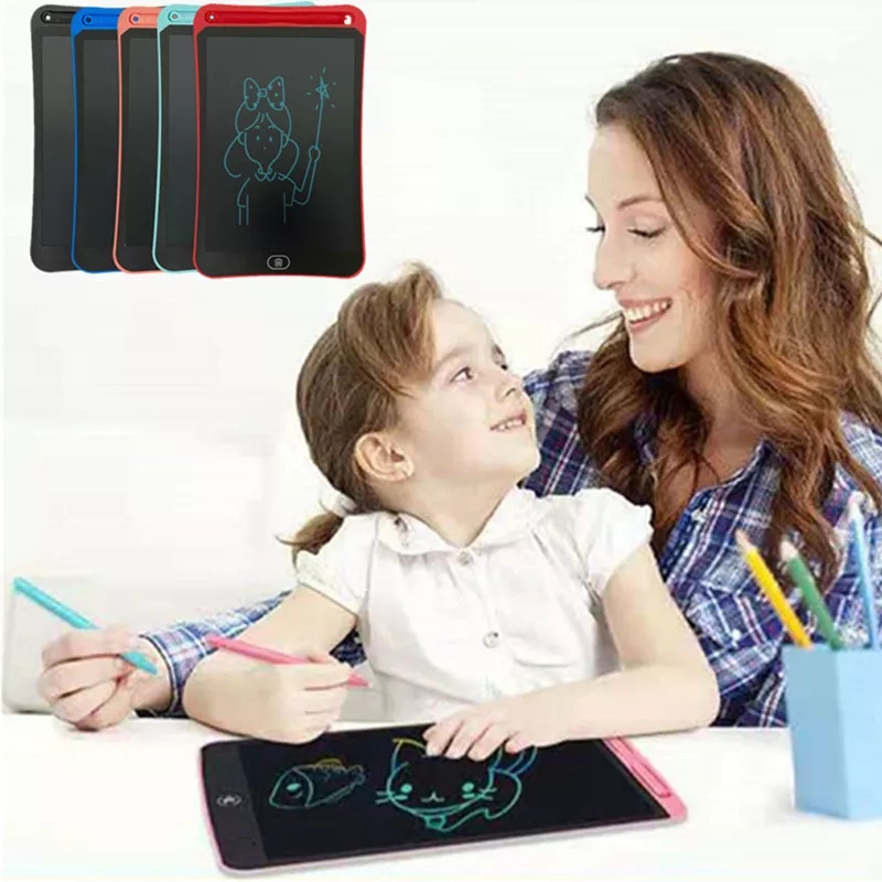 Hot Selling LCD Writing Tablet for Kids, 8.5 inch Kids Doodle & Scribble Boards with Protect Cover, Educational Toys, Erasable E-Writer Digital Drawing Board Toddler Toys Kids Drawing Pad Best Gift for Kids-Multi-color