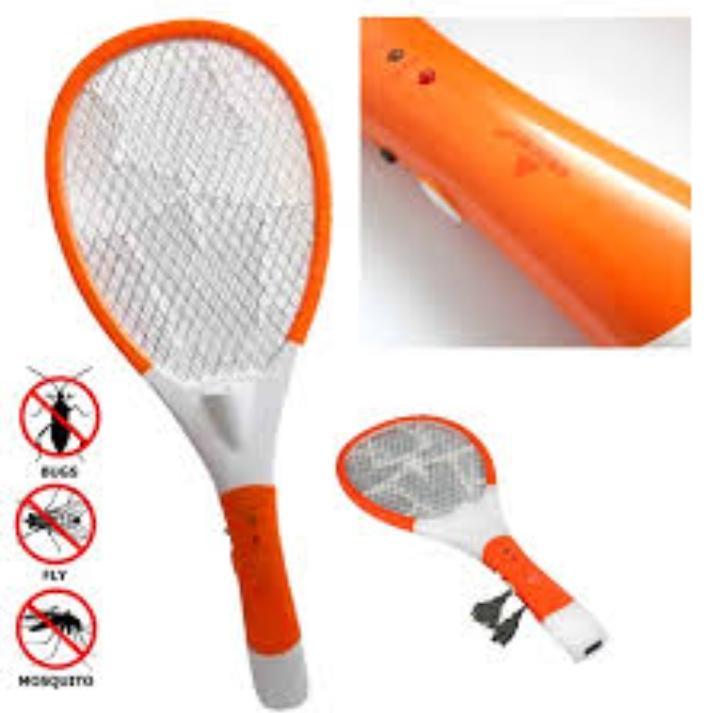Copper Wire Racket High Power Mosquito Racket with Wire Rechargeable Electric Insect ...