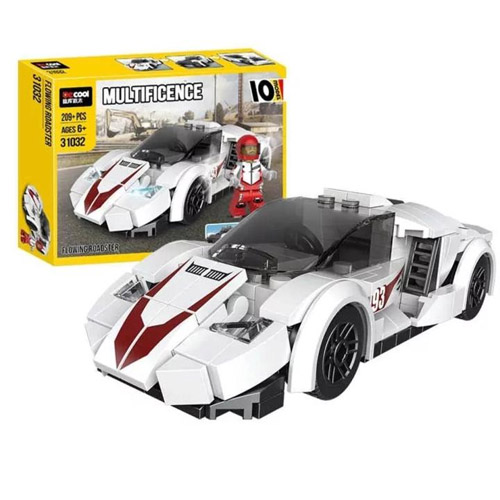 Lego Building Blocks Decool Multificence 10 model 31032Flowing Roadster