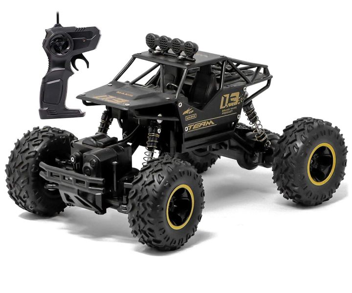 Rock Crawler Smoke Car 4 Wheel Drive Alloy Material RC Monster Truck Offroad RC Truck 1:16 Scale 2.4 Ghz