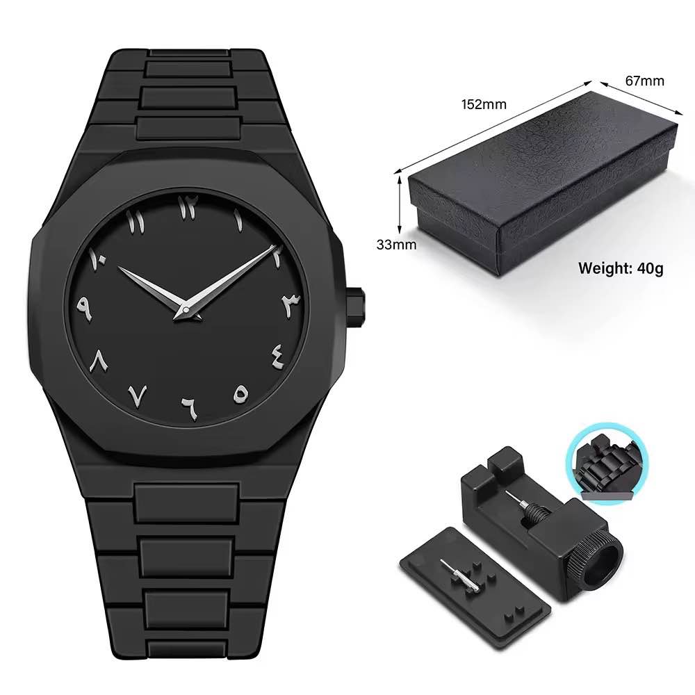 Aura 2025 Smart Watch – Arabic Edition (Black)
