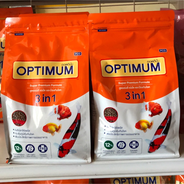 optimum 3 in 1 fish food 800g