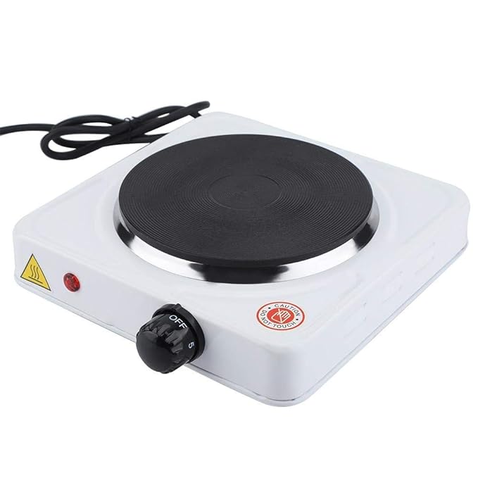 1000W Portable Electric Stove Hot Plate Coffee Heater Kitchen Cooking