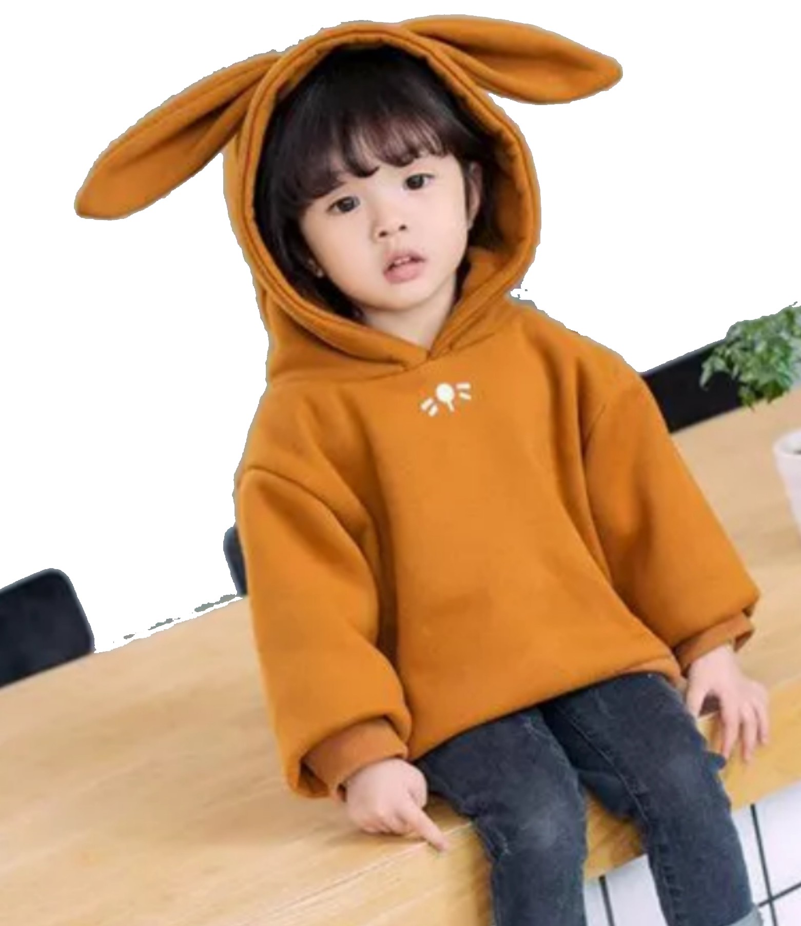 Ears Hoodie - Baby and Toddler Sweatshirt with Ears
