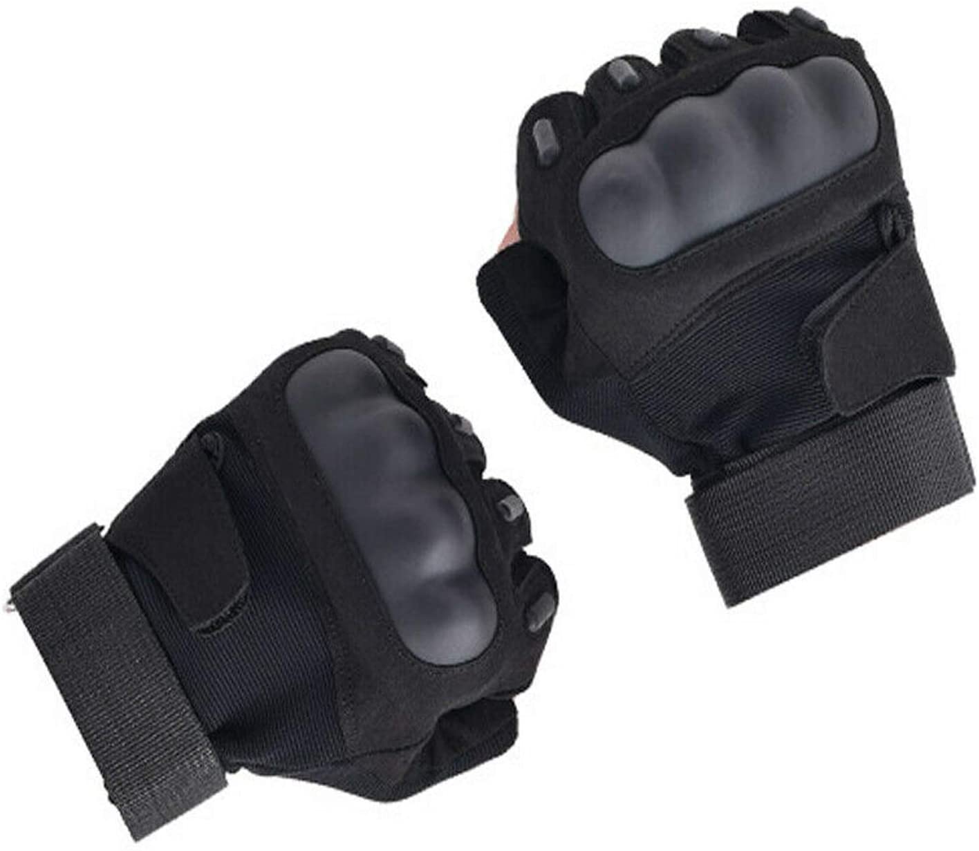 Half Finger Gloves For Men Finger less Hard  Combat Gloves Men Hiking Cycling Gloves