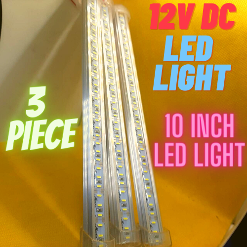 12V DC LED LIGHT - HIGH BRIGHTNESS 18 SMD LED TUBE LIGHT (Pack of 2/3/5 ...
