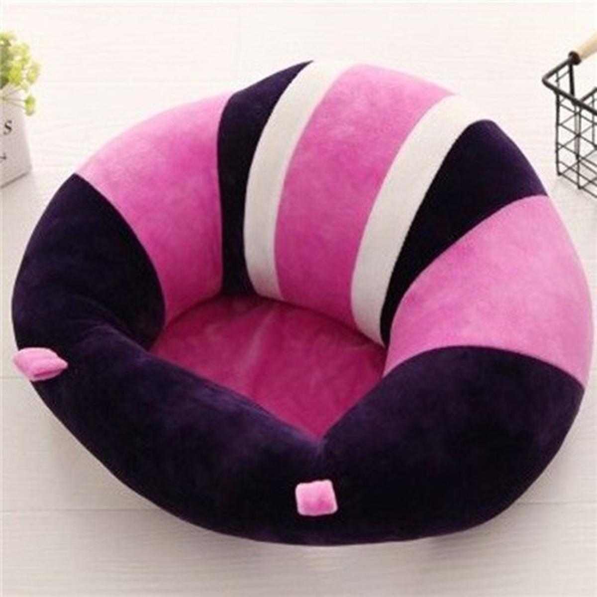 Baby Support Seat Plush Soft Chair Baby Sofa Infant Learning To Sit Chair Keep Sitting Posture Comfortable For 3-18 months Child