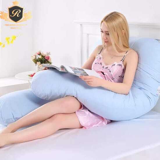Maternity Pillow Full Body Support Pillow Ball Fiber Filled U