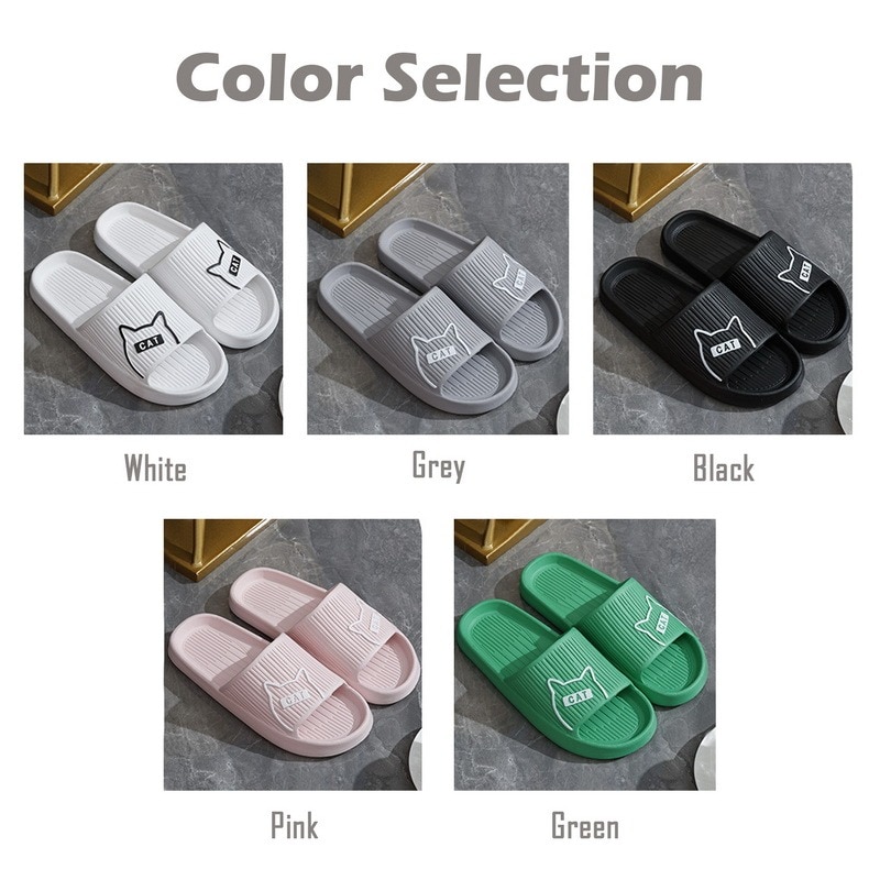 Summer Beach Thick Platform Slipper Sandals Women Eva Slippers Couple Home Flip Flops