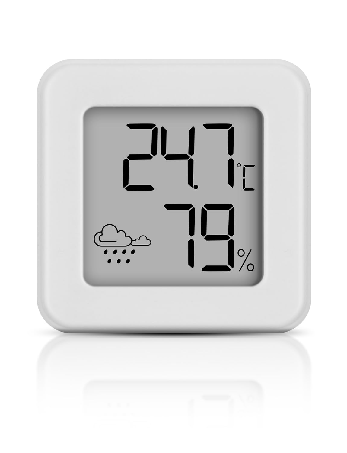 Digital Indoor Thermometer Hygrometer Mini， Room Temperature Monitor and Humidity Meter Temperature Humidity Gauge