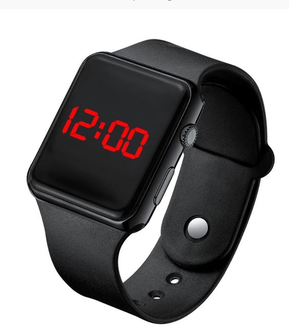 M4 Waterproof LED Digital Sports Watch - Unisex, Touch Display