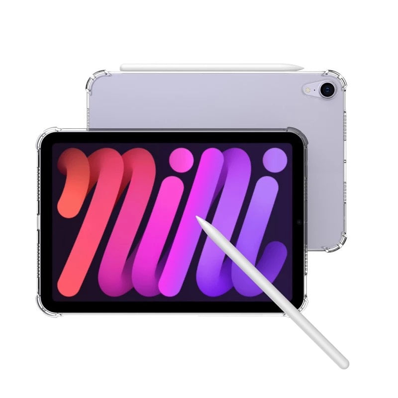 Tab Mini 6 Clear Case Transparent TPU - Shockproof Protective Back Cover