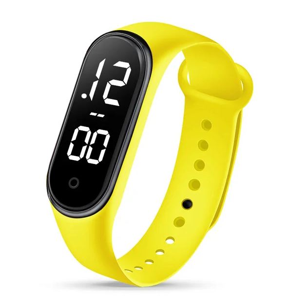 M4 touch Waterproof Sport Led Digital Watch For :Kids / Girls
