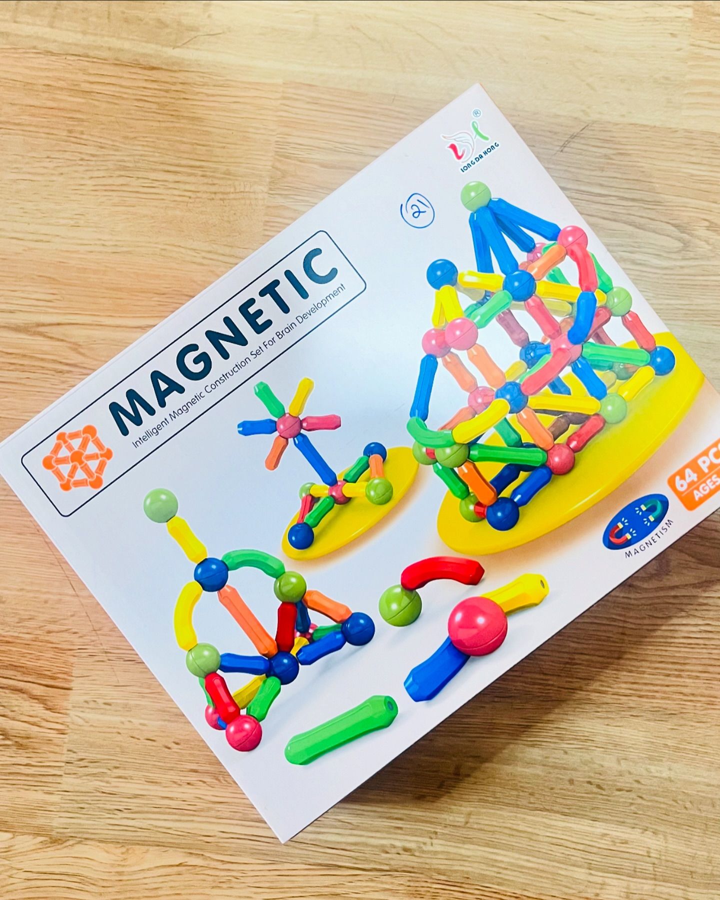 Magnetic Bar Blocks , High-Quality   Magnetic Bar Blocks - Fun and Educational Building Set, Perfect for Kids, Educational Toy For Kids ,"Build, Play, Learn , Intelligent Magnetic Rod Puzzle For Kids
