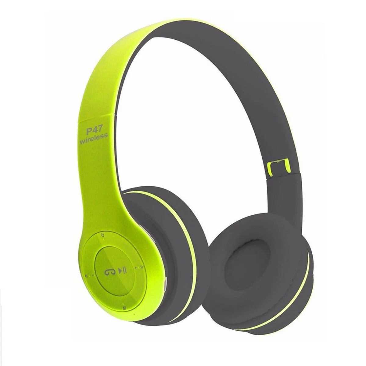 P47 Wireless Headset Bluetooth Foldable Headphone (Connect with All Smart Cell Phones / Laptops / Computer Systems).