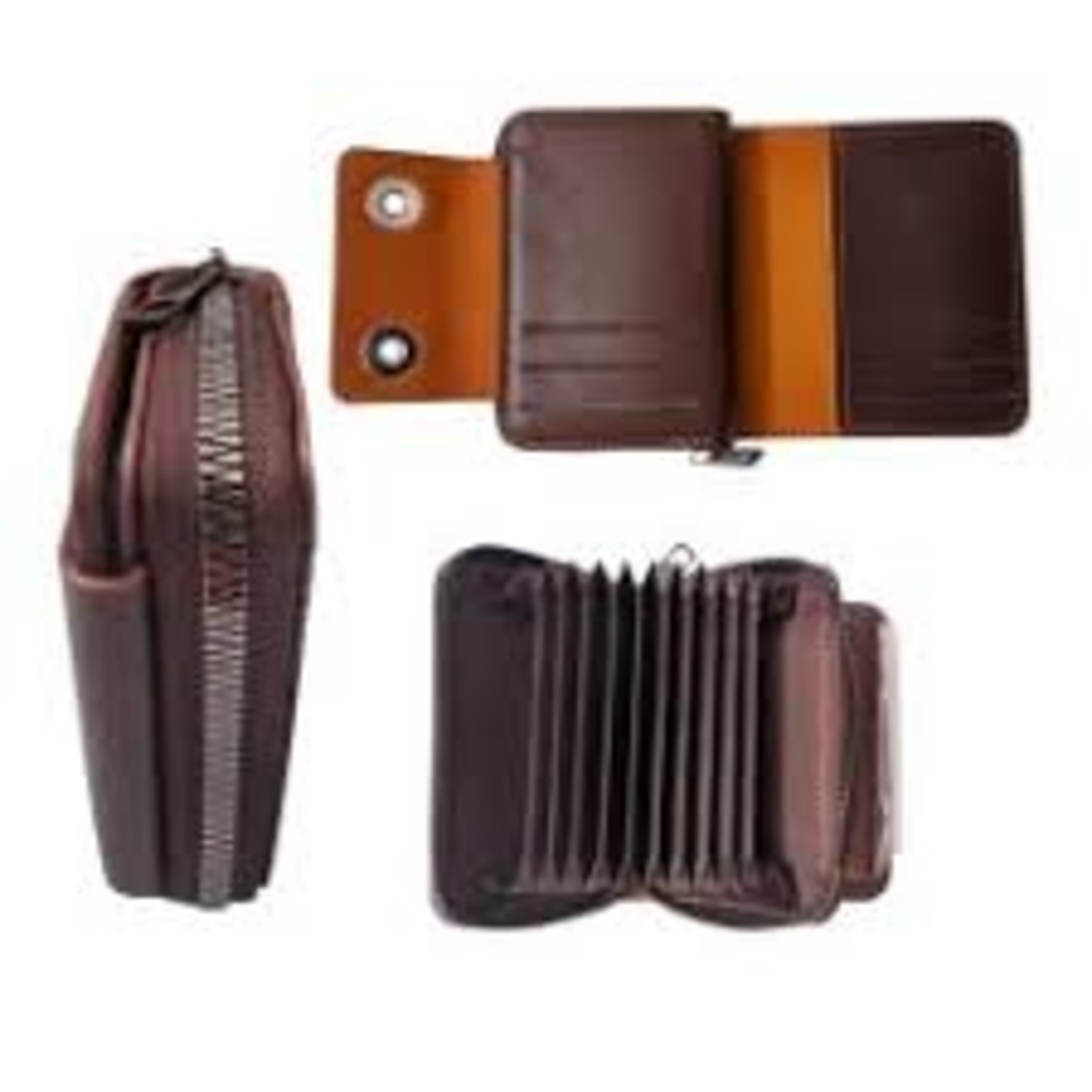 Zip card wallet Genuine Leather Minimalist Men's Purse Long Wallet For Men Bi Fold Simple Wallet Clasp Card Holder Wallet Small Wallet for Men and Boys - Slim and Smart Wallet Small Wallet for Men and Boys - Slim and Smart Wallet