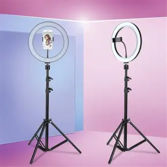 Led Ring Light 16 20 26cm 5600k Dimmable Selfie Ring Lamp With