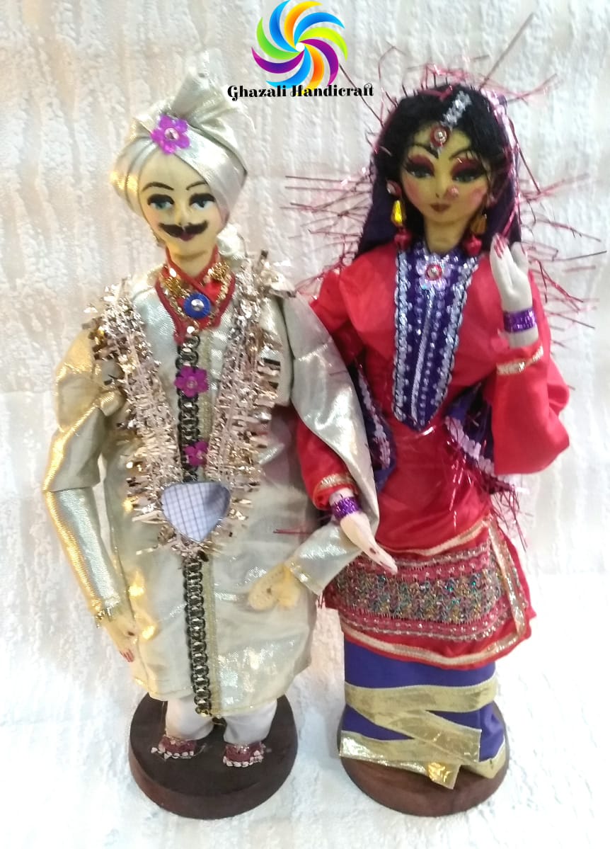 dulha dulhan doll set