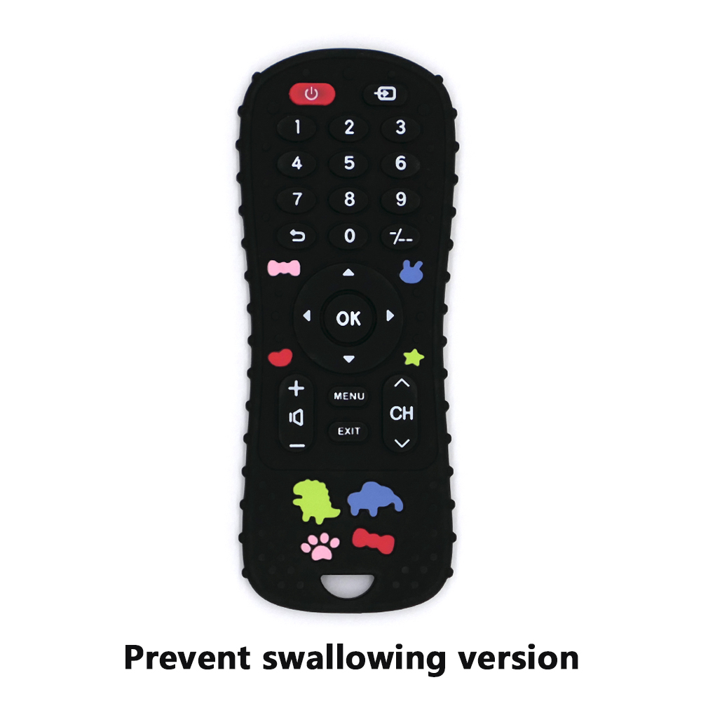 Silicone Baby Toys TV Remote Control Shape Teether Toy BPA Free Silicone Teething Chewing Toy Sensory Baby Accessories