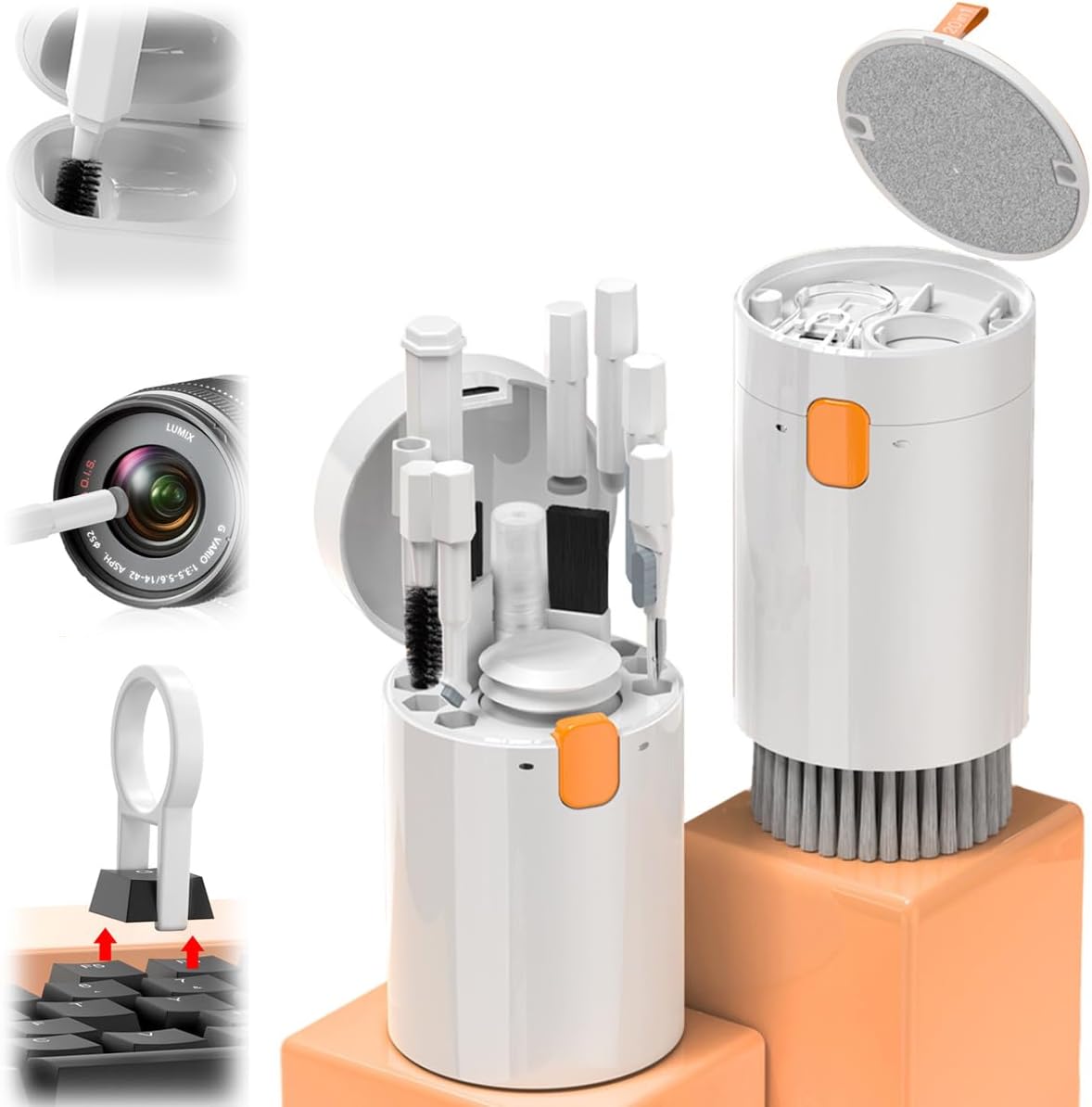 20 in 1 MultiFunctional Portable Electronic Cleaning Kit, Keyboard Laptop Cleaning Brush Kit